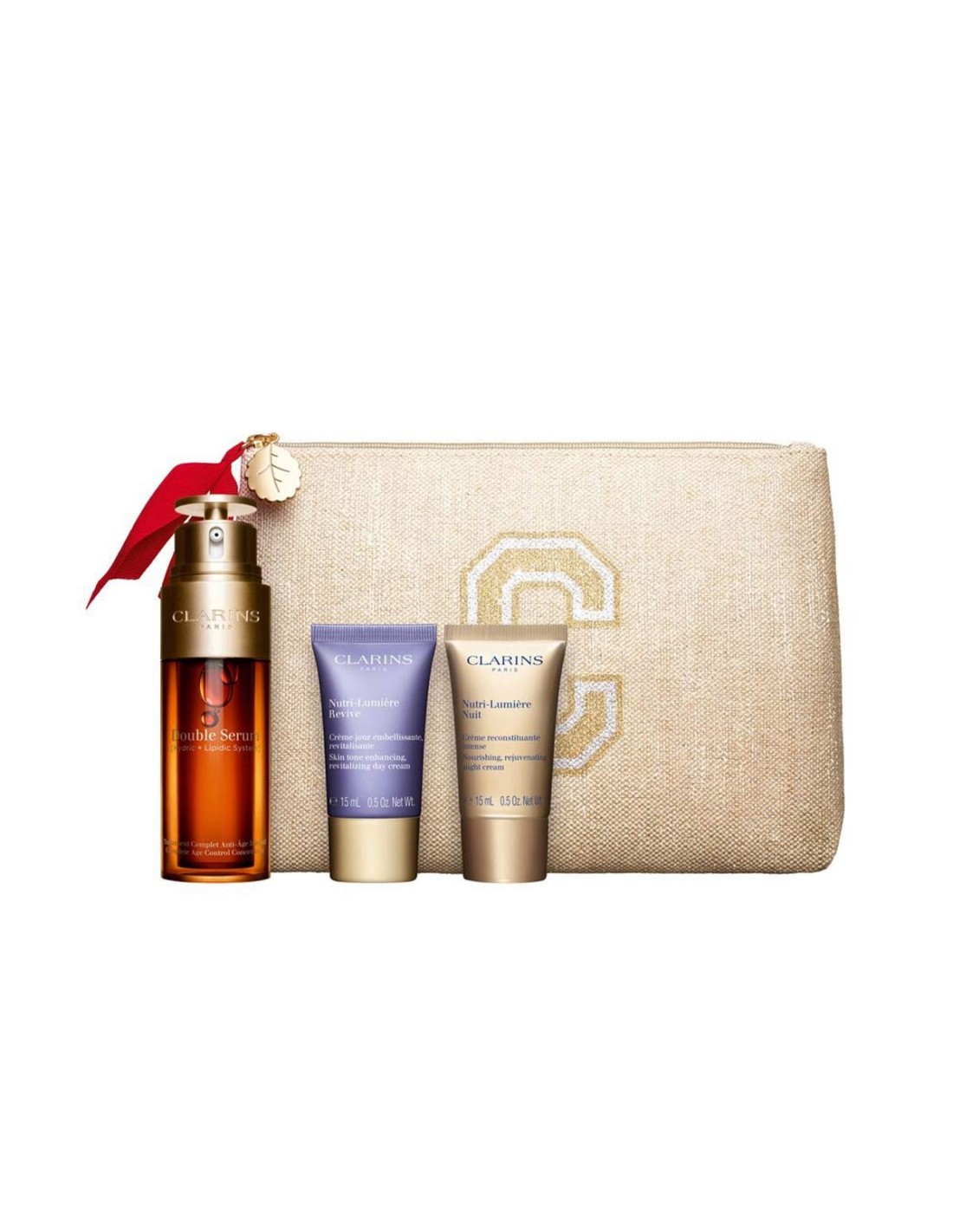 Clarins Coffret Programme Double Serum et Nutri Lumière