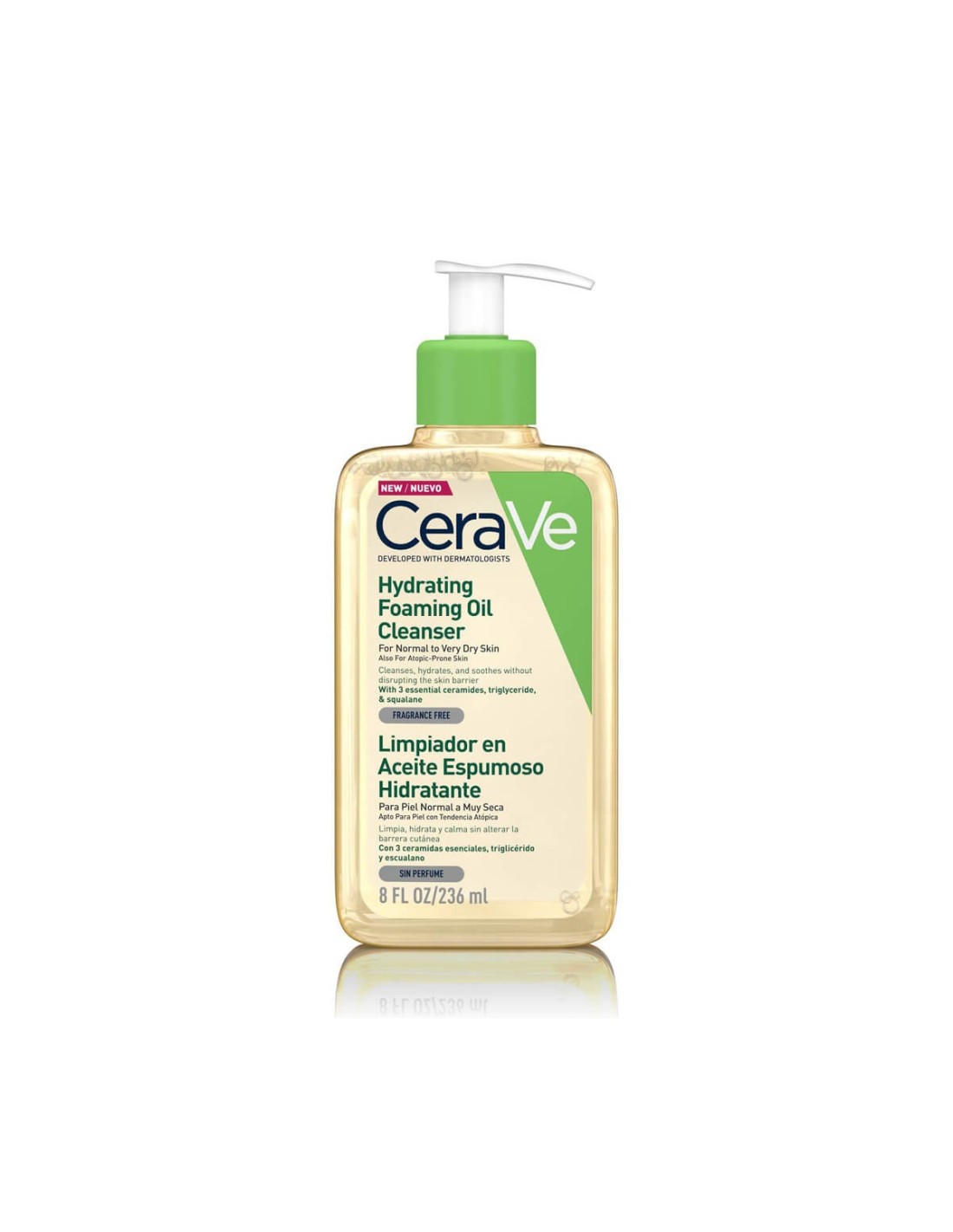 Cerave Limpiador En Aceite Espumoso Hidratante 236ml