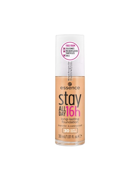 Essence Stay All Day 16h Long Lasting Foundation 30 Soft Sand 30ml