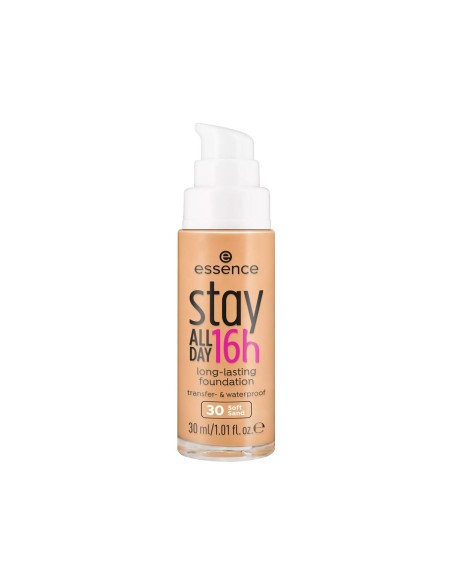 Essence Stay All Day 16h Long Lasting Foundation 30 Soft Sand 30ml