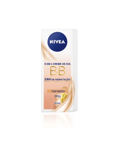 Nivea 5 in 1 BB Cream Medium Tone SPF15 50ml