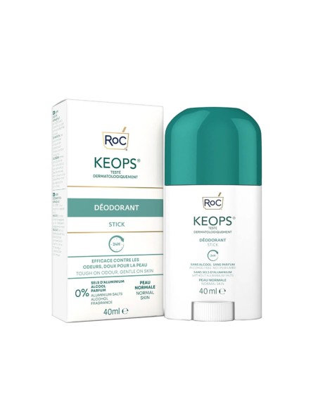 Roc Keops Desodorante Stick Transpiración Suave 40ml