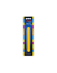 Credo Solingen Lima Professional Straight para uñas quebradizas Amarillo 280/280 2