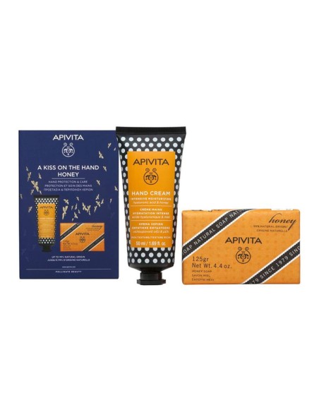Apivita Pack A Kiss on the Hand Honey