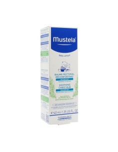 Mustela Bálsamo Pectoral Reconfortante 40ml 2