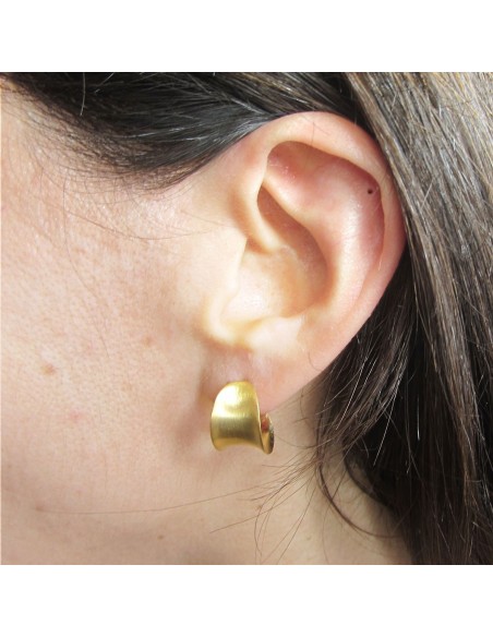 MRio Spirit Pendientes de plata Medio aro