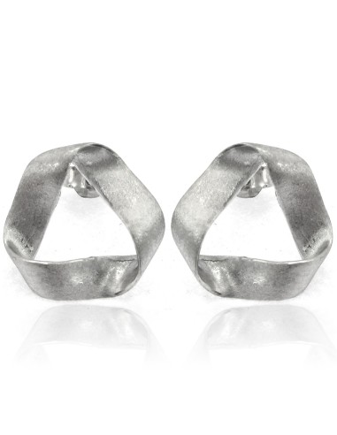 MRIO Margot Infinity Loop Pendientes Plata