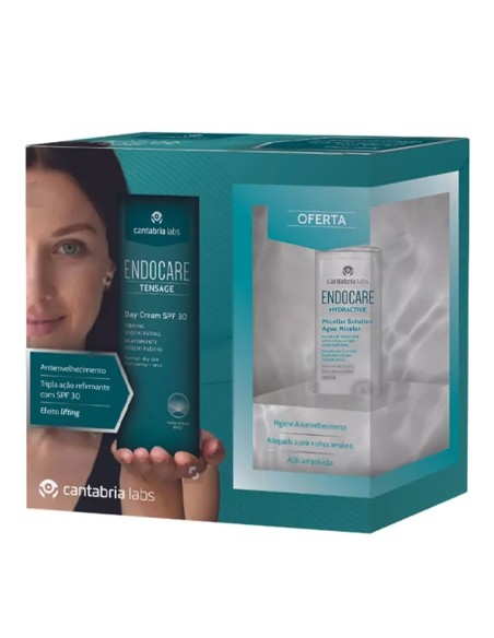Endocare Pack Tensage Day Cream SPF30 50ml and Hydractive Micellar Solution 100ml