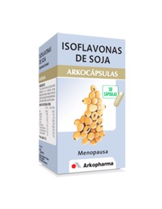 Arkocápsulas Isoflavonas de Soja 50 Caps