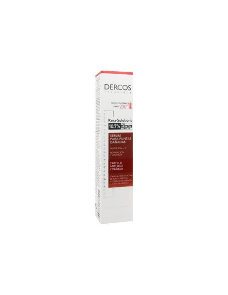 Puntas dañadas de suero Dercos Kera-Solutions 40ml