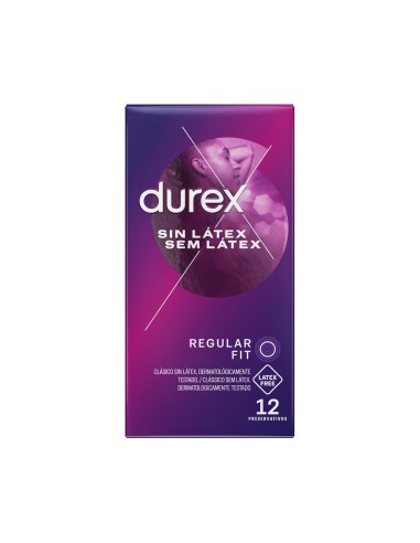 Durex Sin Látex Preservativos X12