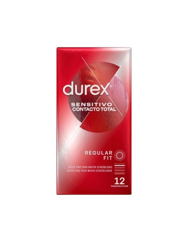 Durex Sensitive Total Contact 12 preservativos