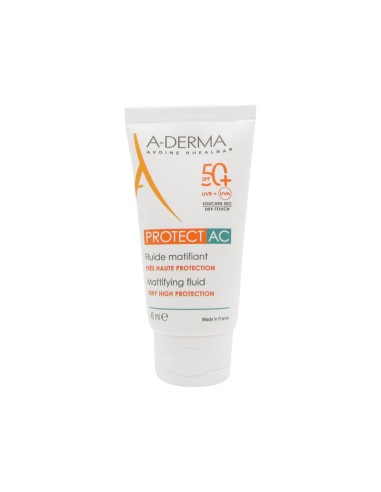 A-Derma Protect AC Fluido Matificante SPF50 40ml