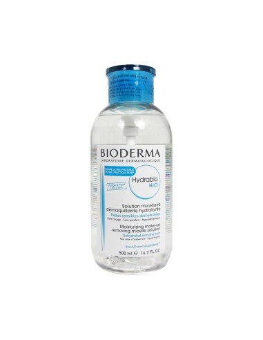  Bioderma Hydrabio H2O Agua Micelar Bomba Reverse 500ml