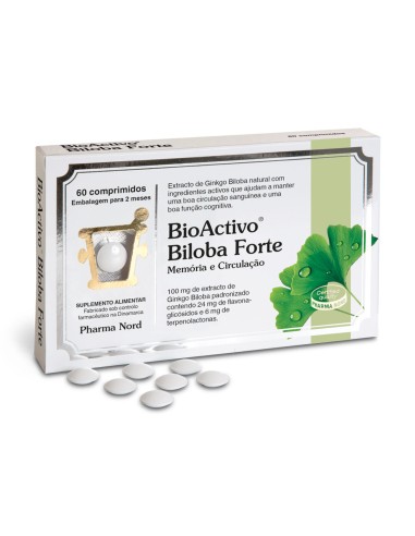 Bioactivo Biloba Fuerte 100mg 60Comp