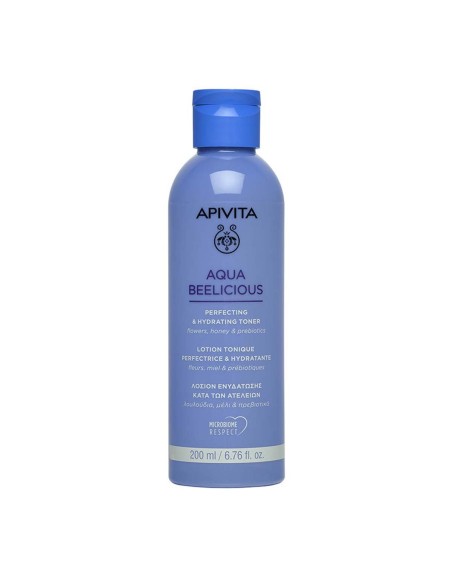 Apivita Aqua Beelicious Tónico Perfeccionador e Hidratante 200ml