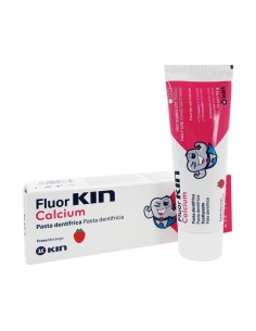 Kin Fluor Kin Calcio Pasta Dientes Fresa 75ml