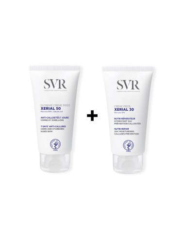 SVR Xerial Pack Xerial Crema 50 50ml + Xerial Crema 30 50ml