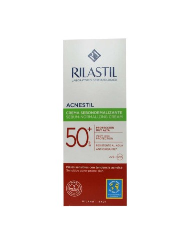 Rilastil Acnestil Crema Sebonormalizante SPF50 40ml