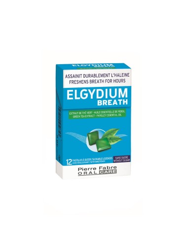 Elgydium Breath Pastillas Mal aliento 12 Pst