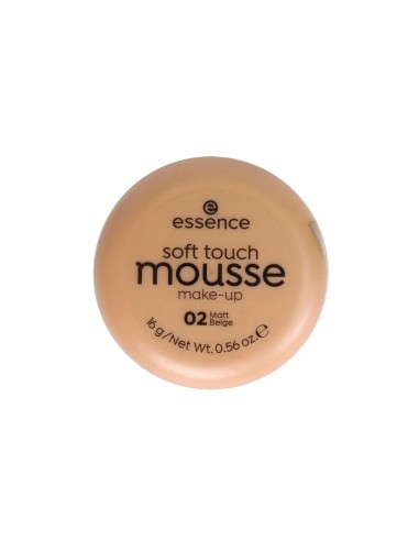 Essence Soft Touch Mousse Make-Up 02 Matt Beige 16g
