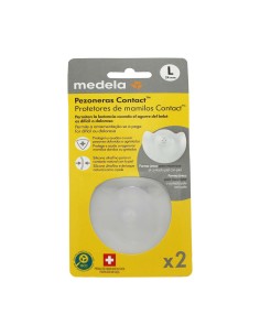Medela Pezones de Silicona Contacto L 24mm x2