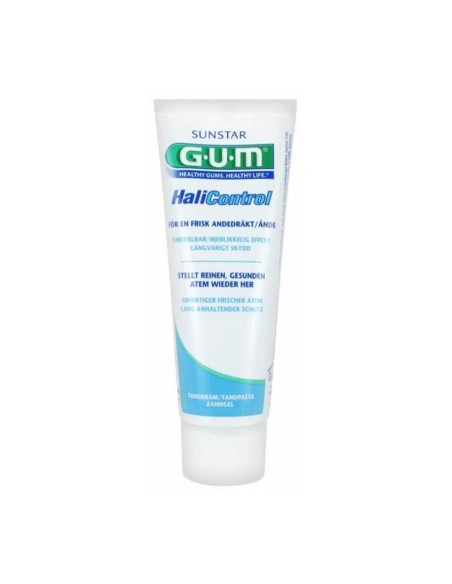 Pasta de dientes con gel Halicontrol de goma Bad Breath 75ml