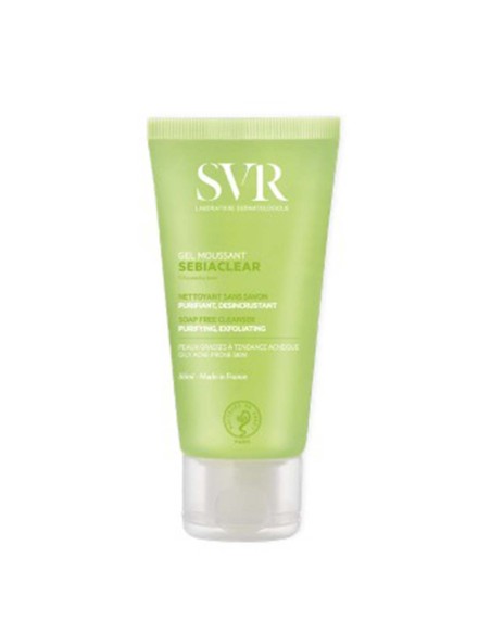 SVR Sebiaclear Gel Espuma Limpiadora Desincrustante y Purificante 55 ml