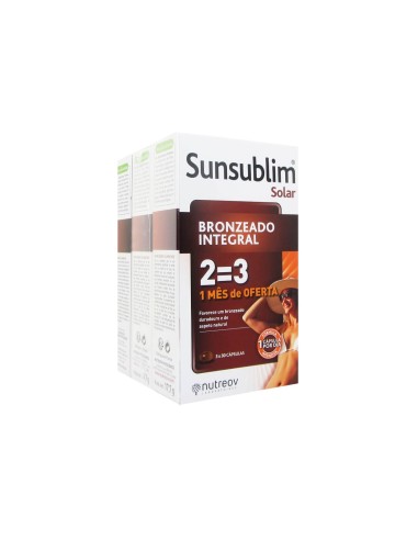 Nutreov Sunsublim Bronceado Integral 3x30caps