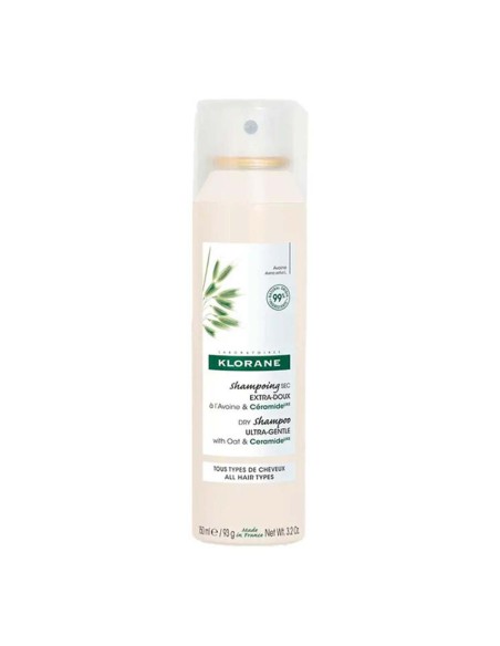 Klorane Champú Seco a la Avena y Ceramida con Color 150ml