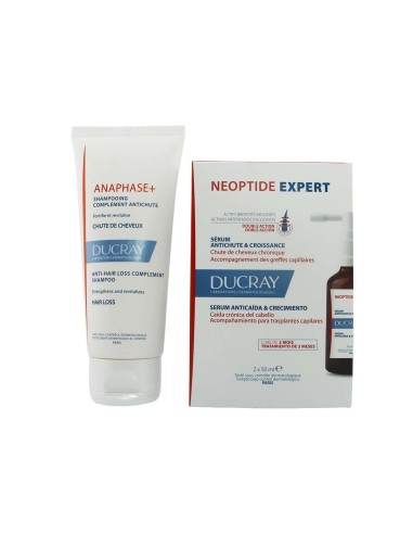 Ducray Neoptide Expert Serum 2x50ml y Anaphase Champú 100ml