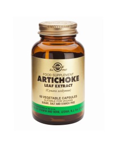 Solgar Extracto Hoja Alcachofas 60Caps
