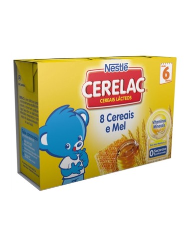 Cerelac Milky 8 Cereales y Honey 2x200ml