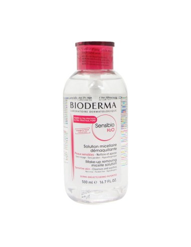 Bioderma Sensibio H2O Solución Micelar Pump Reverse 500ml