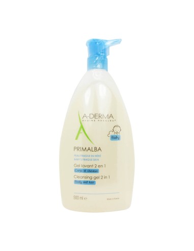 A-Derma Primalba Gel Limpiador Suave 500ml