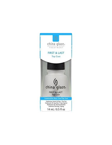 China Glaze Tratamiento Base y Top Coat 14ml