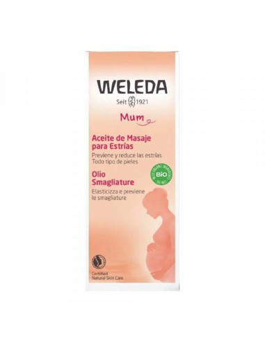 Weleda Mum Aceite de Masaje para Estrías 100ml