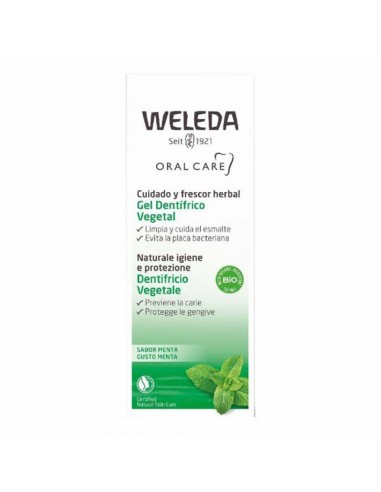 Weleda Oral Care Gel Dentífrico Vegetal 75ml