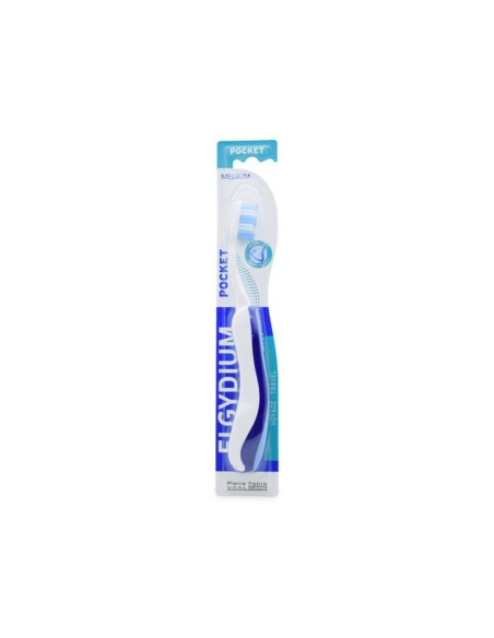 Elgydium Pocket Cepillo de Dientes de Viaje Promedio