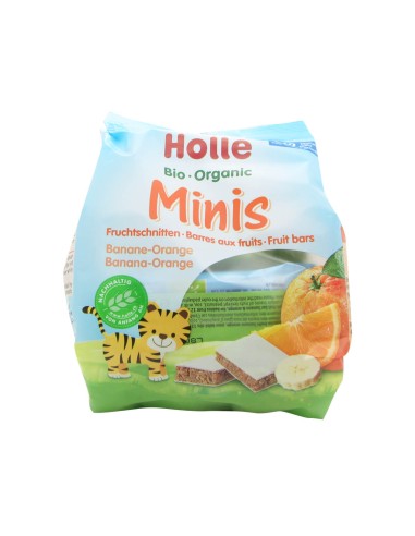 Holle Bio Minis Banana Naranja 12M + 100g