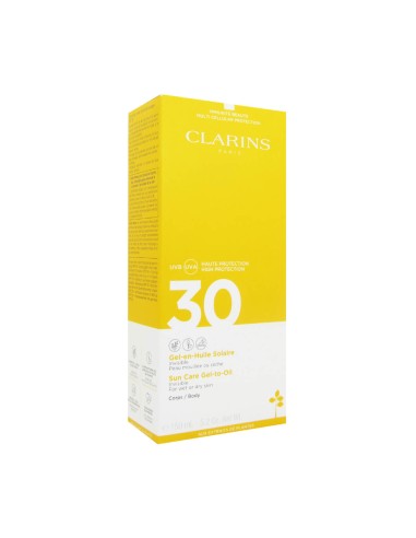 Clarins Gel-en-Huile Solaire Invisible SF30 150ml