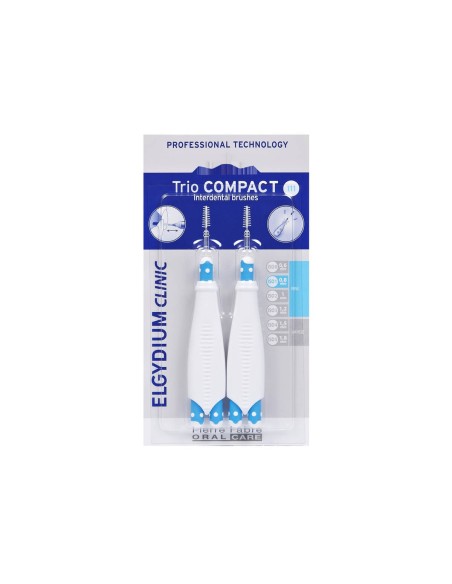 Elgydium Clinic Trio Compact 1 Cepillo Fino x2