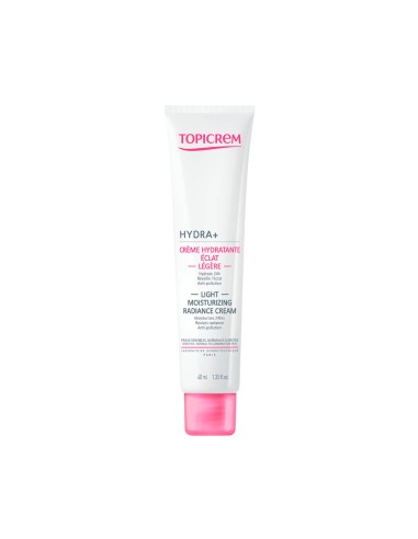 Topicrem HYDRA+ Crema Hidratante Iluminadora Ligera 40ml