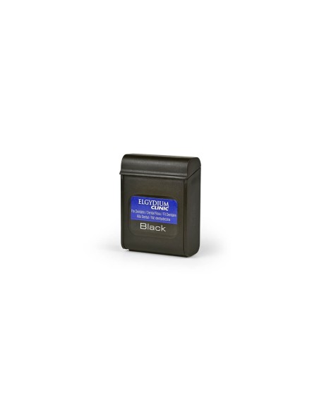 Elgydium Clinic Hilo Dentario Negro 50m