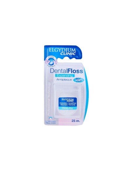 Elgydium Clinic Hilo Dentario Expansible Anti Placa 25m