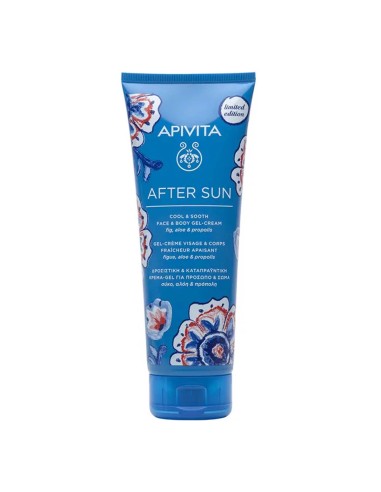 Apivita Bee Sun Safe After Sun Cool and Sooth Face and Body Gel-Cream 200ml