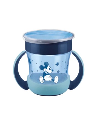 Nuk Mini Taza Mágica Noche Disney Biberón de Aprendizaje 6m 160ml