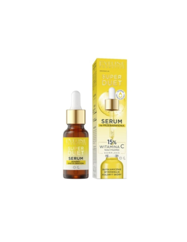 Eveline Cosmetics Super Duet Serum Antiedad con Vitamina C 18ml