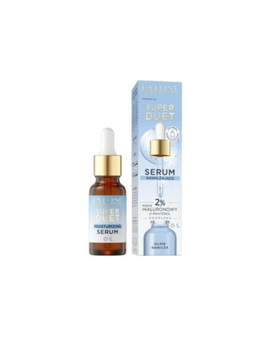 Eveline Cosmetics Super Duet Sérum Hidratante con Ácido Hialurónico 18ml