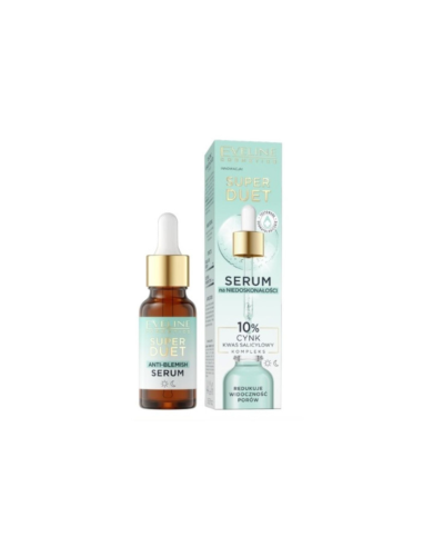 Eveline Cosmetics Super Duet Serum Anti-Imperfecciones con Zinc 18ml